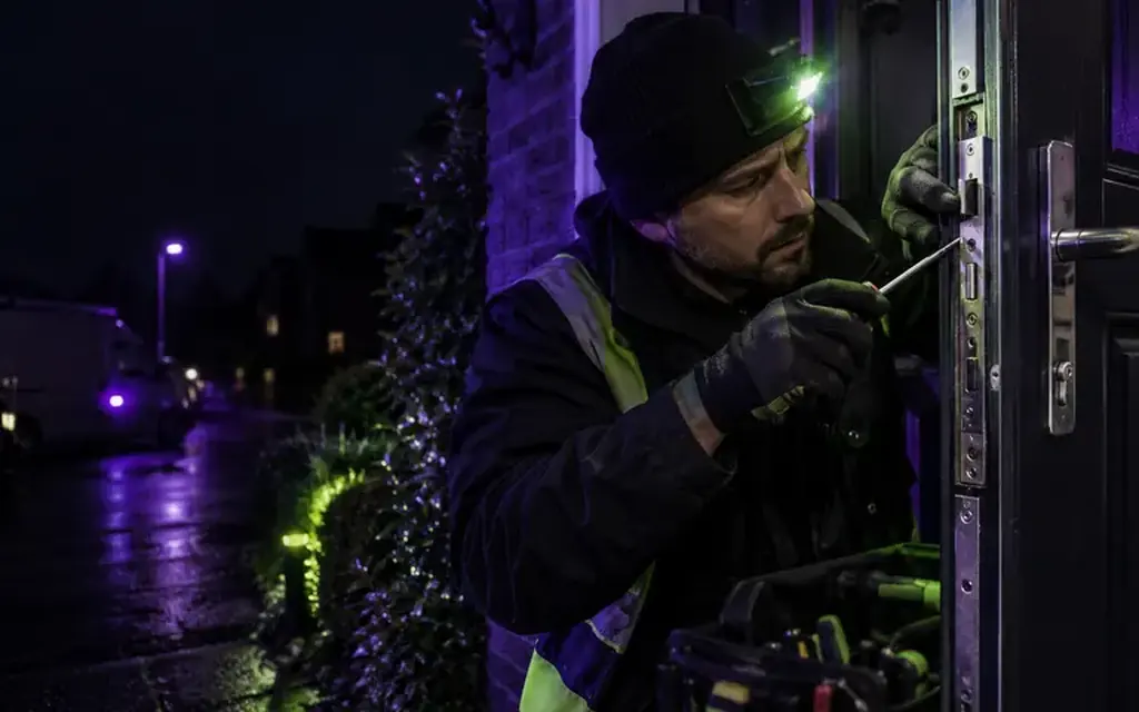 emergency locksmith for a seized door lock