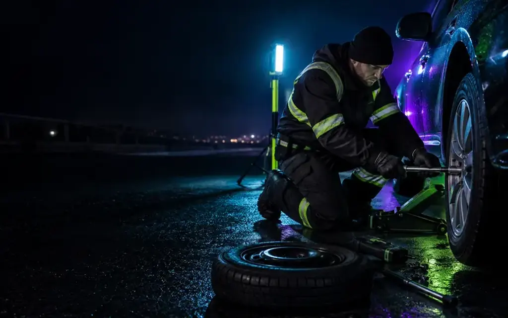mobile quad bike tyre fitting