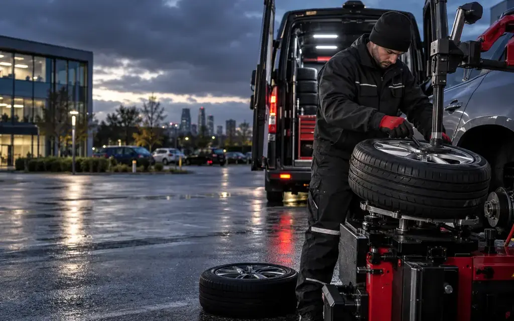 mobile tyre valve replacement