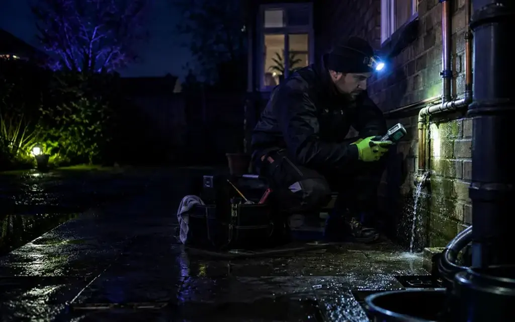 concealed cistern repair through the flush plate