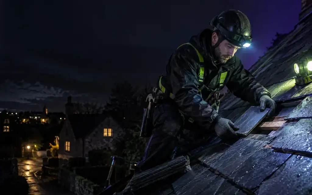 asphalt roof repair