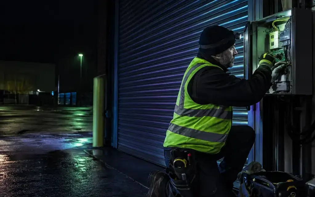 high speed door repair