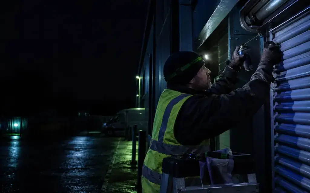 steel security door repair