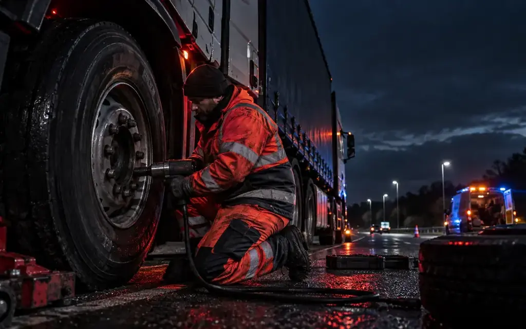 coach tyre replacement