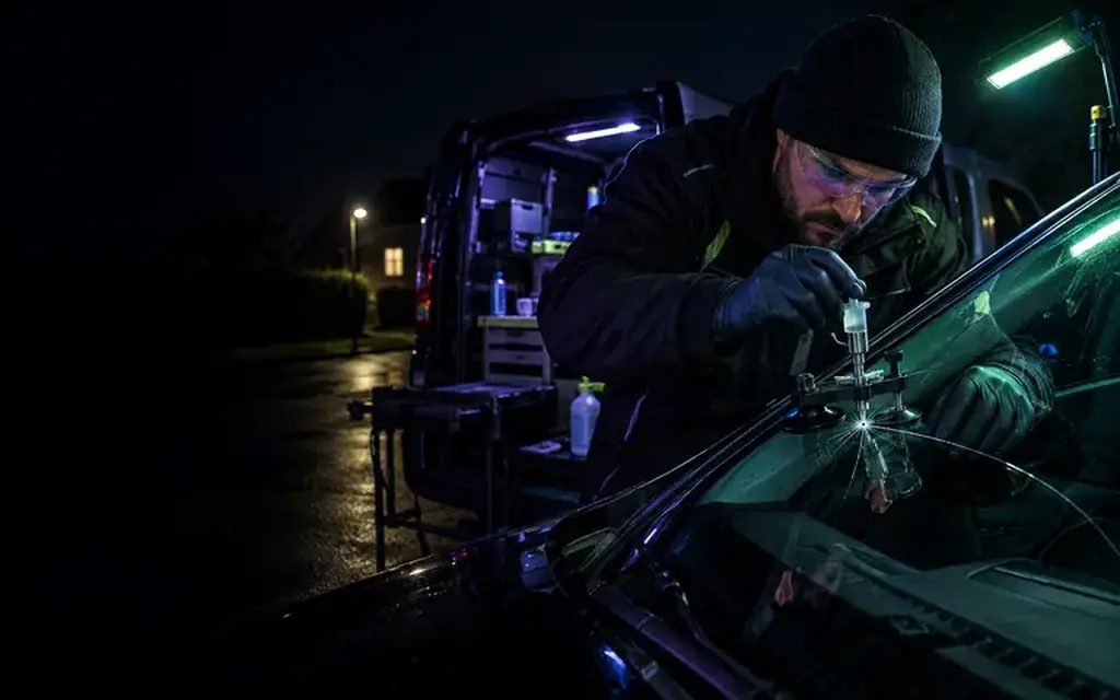 car glass vacuum cleaning after breakage